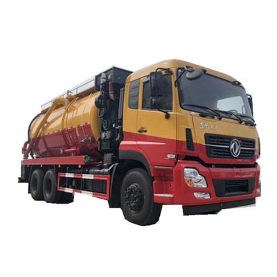 4x2 Dongfeng CBM 12.3 Vacuum Sewage Suction Truck 12 CBM Sewage Tank Capacity Factory Cleaning Sale Price